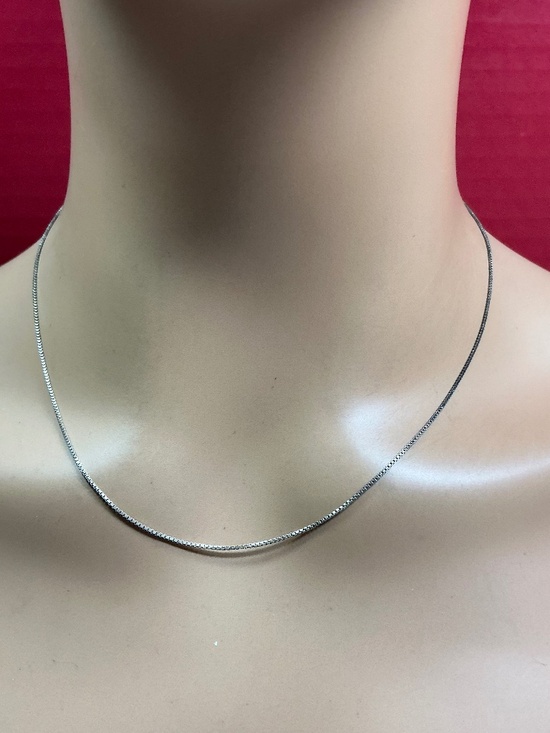 AGI Jewelry - AGI Italian Sterling Silver Chain / Necklace. 18 inches long